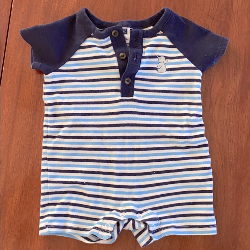 Janie and Jack boys romper